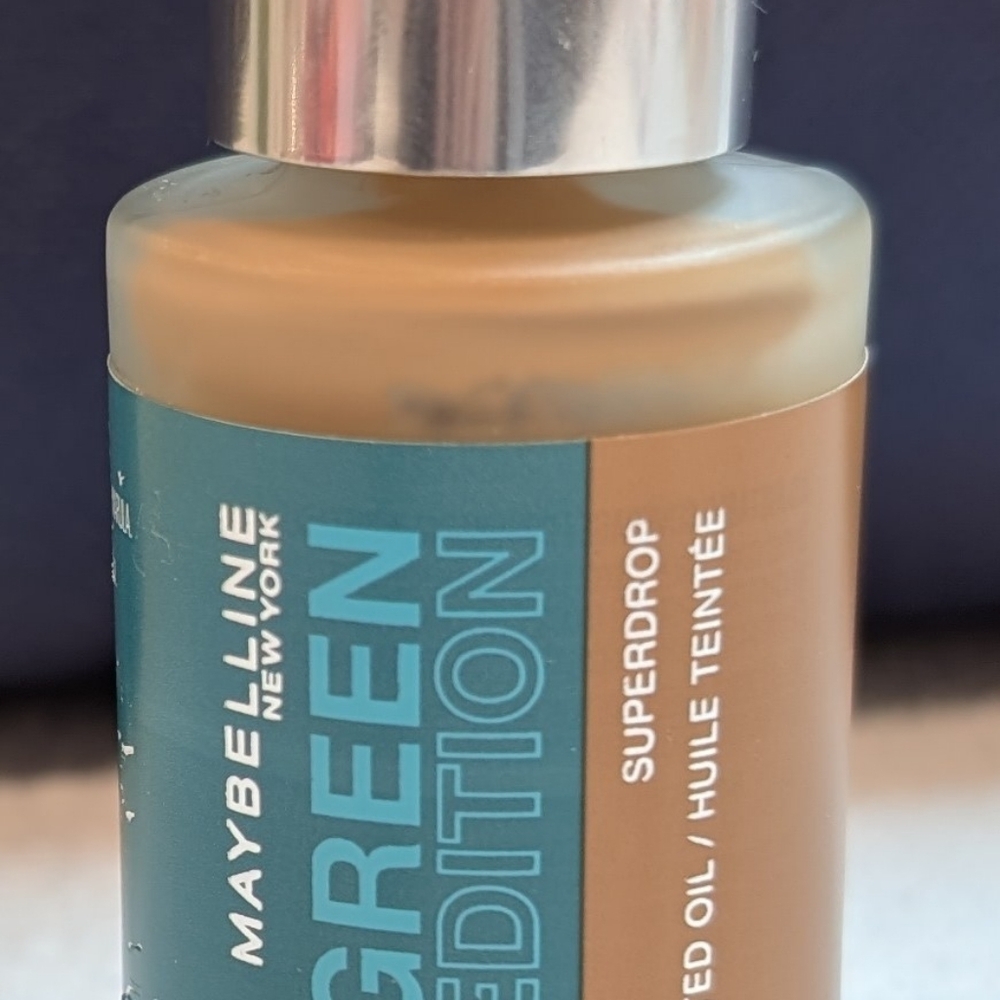 Maybelline Green Edition Superdrop Tinted Oil Shade 35 NWOB 0.67oz